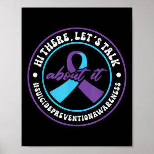 Mental Health Support 988 Suicide Prevention Week Poster