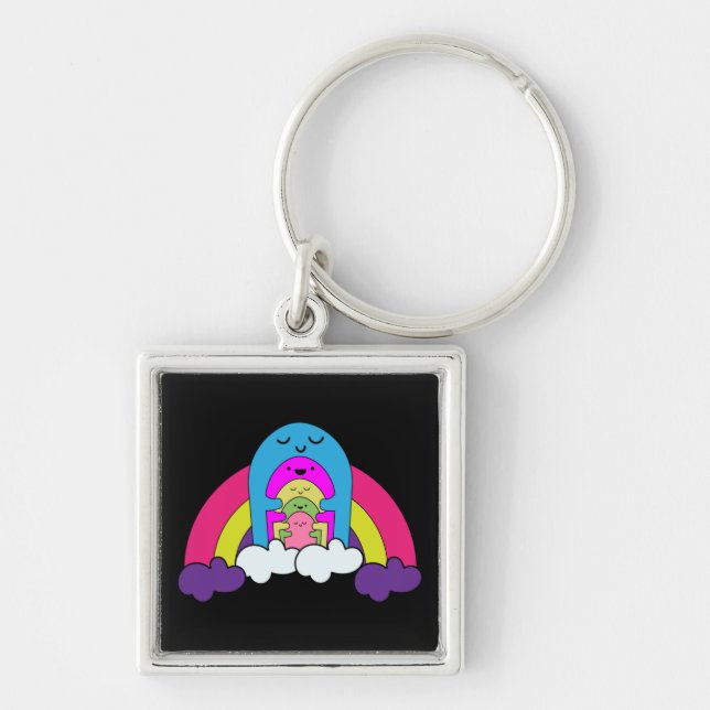 Mental Health Support Keychain (Front)