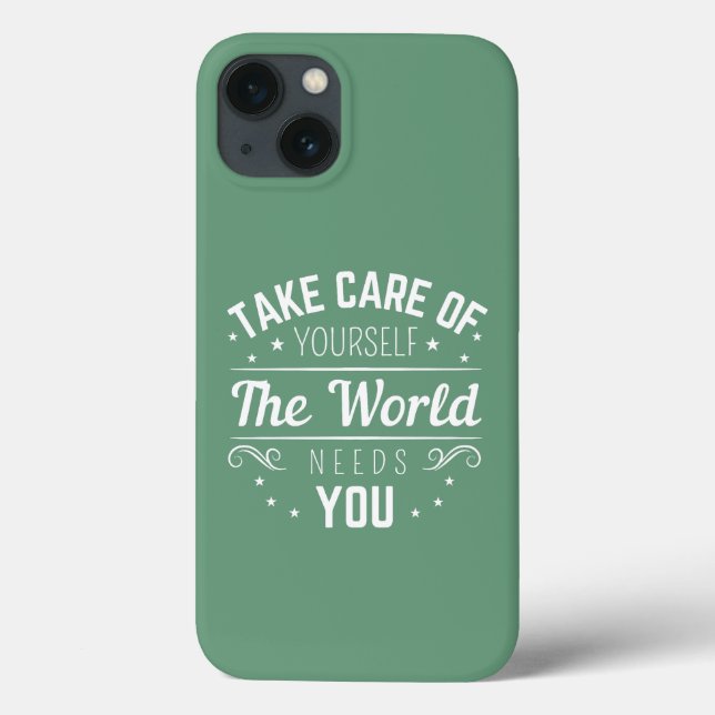 Mental Health Support Quote Recovery Typography  Case-Mate iPhone Case (Back)