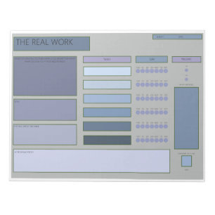 Mental Health Tracker Notepad