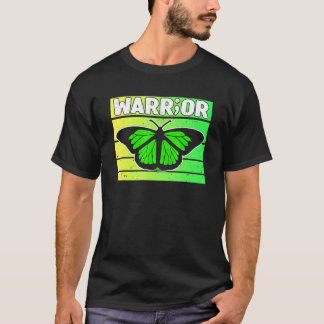 Mental Health Warrior Awareness Month Green Ribbon T-Shirt