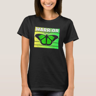 Mental Health Warrior Awareness Month Green Ribbon T-Shirt