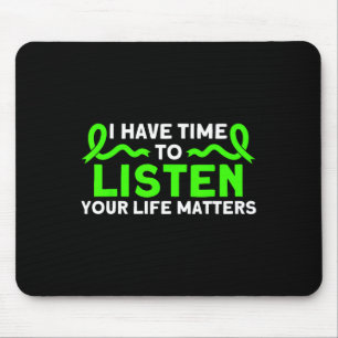 Mental Health Your Life Problems Mental Health Awa Mouse Pad