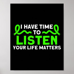 Mental Health Your Life Problems Mental Health Awa Poster