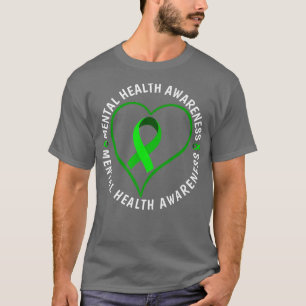 Mental Illness Awareness Mental Health Awareness M T-Shirt