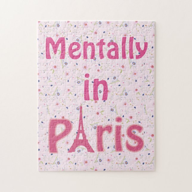 Mental In Paris Jigsaw Puzzle (Vertical)
