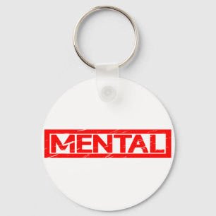 Mental Stamp Keychain