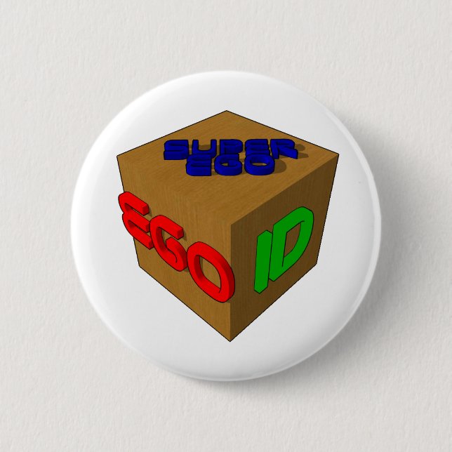 MentalBlock 2 Inch Round Button (Front)
