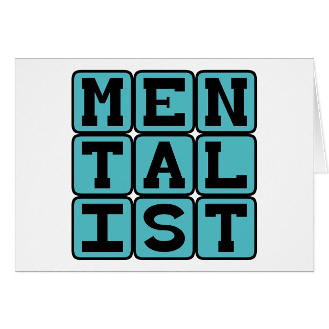 Mentalist, Mind Reader (Front Horizontal)
