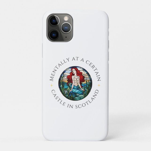 Mentally at a Certain Castle in Scotland | Mermaid Case-Mate iPhone Case (Back)