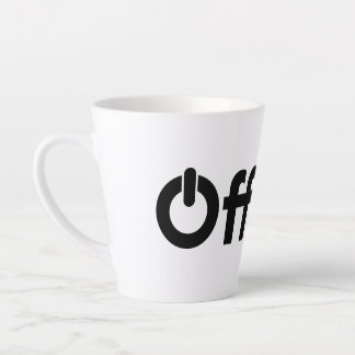 Mentally Offline Latte Mug