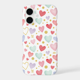 Menthe Sorbet & Baies Rose Botanique Motif de Coeu