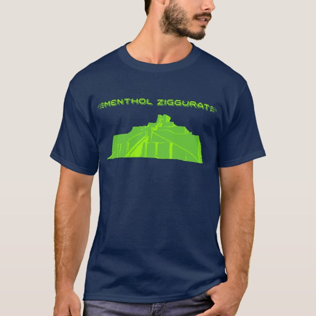 Menthol Ziggurat T-Shirt (Front)