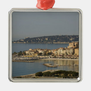 Menton, Cote d'Azur, France. Metal Ornament