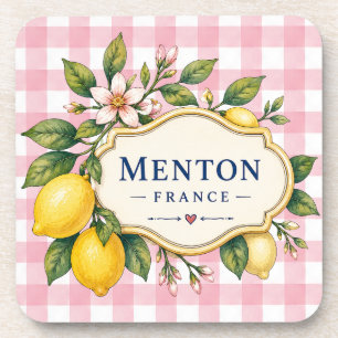Menton Lemon Cote d Azur coasters
