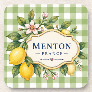 Menton Lemon Cote d Azur coasters