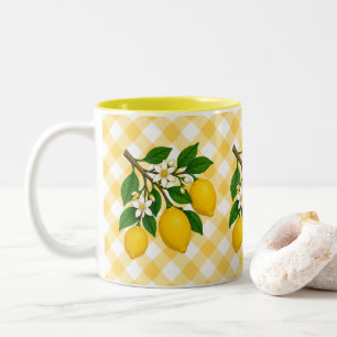 Menton Lemon Two-Tone Mug