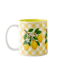 Menton Lemon Two-Tone Mug