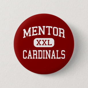 Mentor - Cardinals - High School - Mentor Ohio 2 Inch Round Button