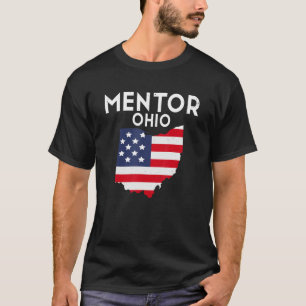 Mentor Ohio USA State America Travel Ohioan T-Shirt