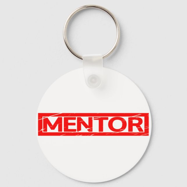 Mentor Stamp Keychain (Front)