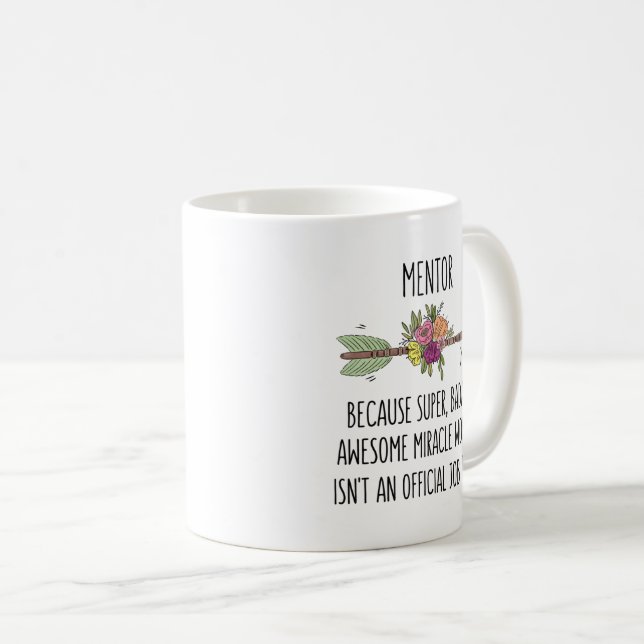 Mentor Teacher Gift Mug (Front Right)