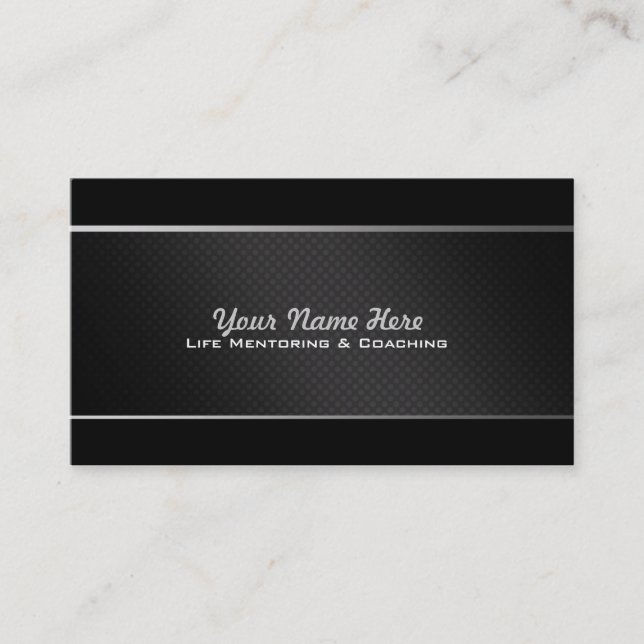 Mentoring and Coaching Business Cards (Front)