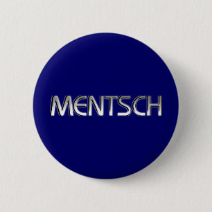 Mentsch 2 Inch Round Button