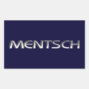 Mentsch Sticker