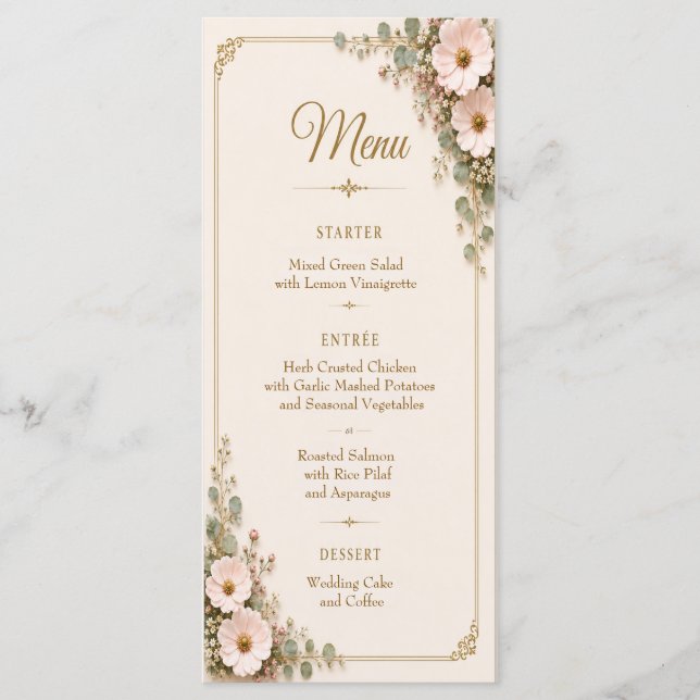 Menu (Devant)