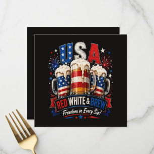 Menu 4 juillet amérique 250ème