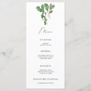 Menu Acorn
