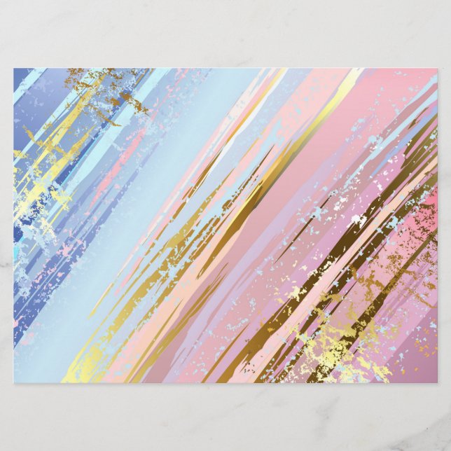 Menu Arrière - plan rose texturé (Devant)