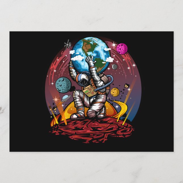 Menu Atlas Space Man (Devant)