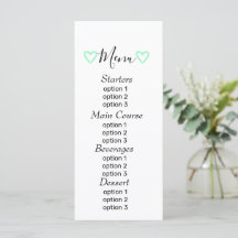 baby shower minimal éditable pastel bleu vert
