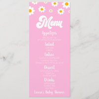 Baby shower rose Retro