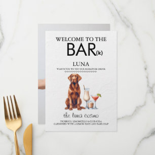 Menu Barre laboratoire de chocolat