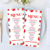 Berry Sweet Strawberry rose rouge fête d'anniversa