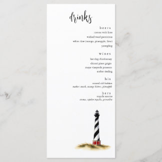 Menu Boissons Côtières