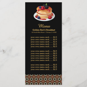 Menu Breakfast