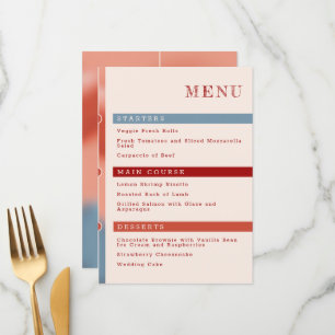 Menu Bulles de l'amour : Mariage de conte fée simple