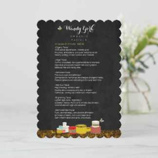 MENU Candles Scalloped Honey Bee
