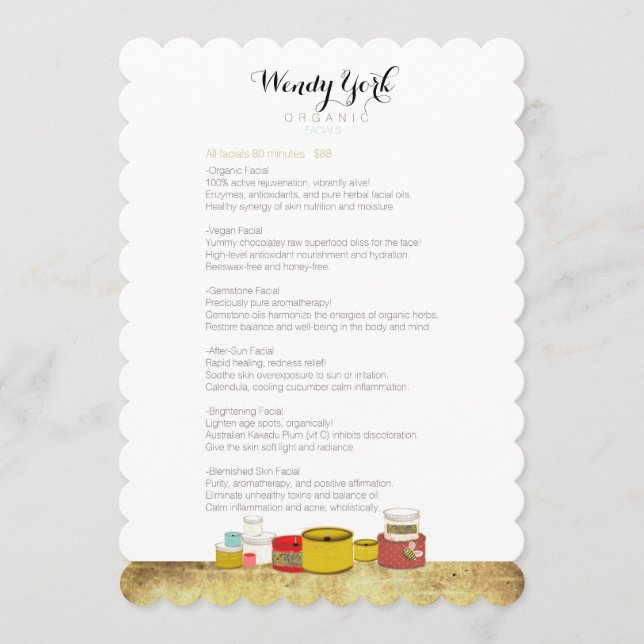 MENU Candles Scalloped Honey Bee (Front)