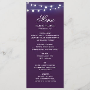 menu Card changeable background
