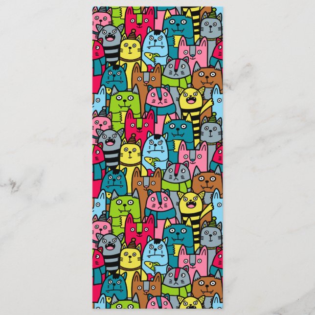 Menu Cat et kitten (Devant)