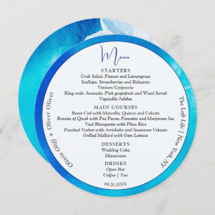 Menu Cercle Mariage de l'obstination printanière