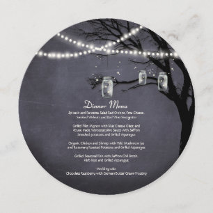 Menu Chaîne de lumières de Twinkle rustique arbre de nu