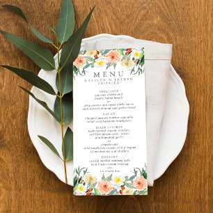 Menu Collection de Mariages Spring Blossoms