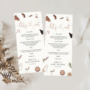 Menu Confortable Christmas Flat