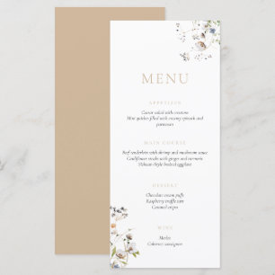 Menu Dainty Fleur sauvage Soft Tan